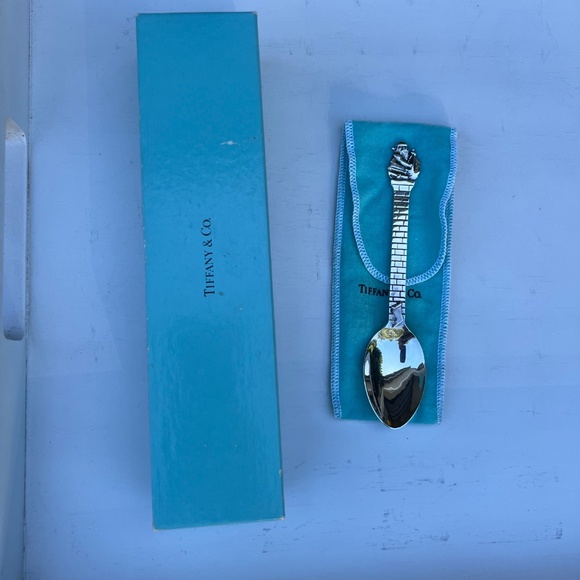 Tiffany and Co Sterling Silver Christmas Spoon - Santa Down the Chimney- - Picture 10 of 16